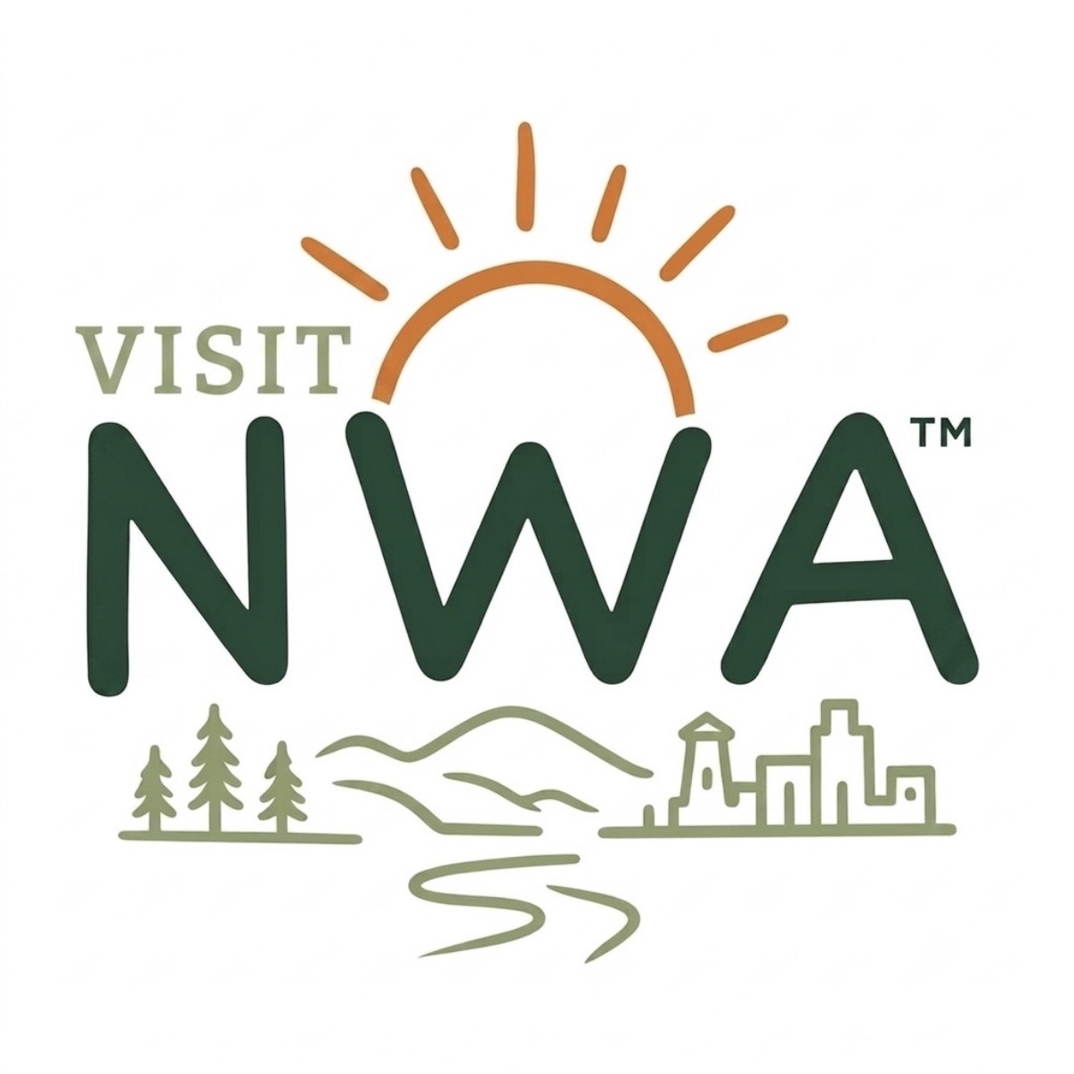 Visit NWA Logo